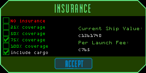 Insurance interface