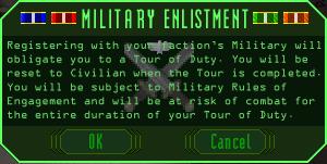 Military enlistment