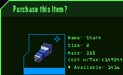 cost with tax displayed on purchase item pop-up in the market